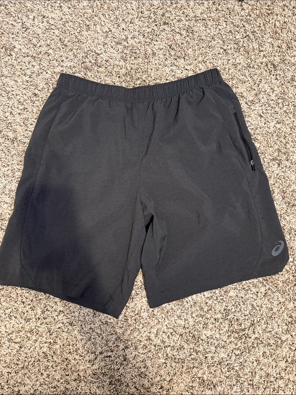 ASICS Black Men's Performance Running Shorts